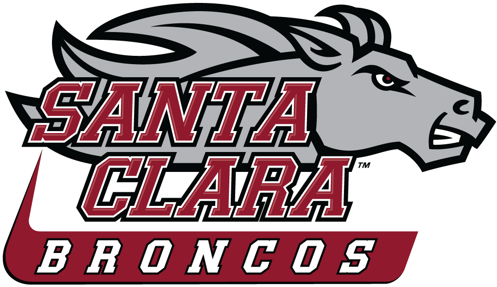 Santa Clara Broncos logos iron-ons